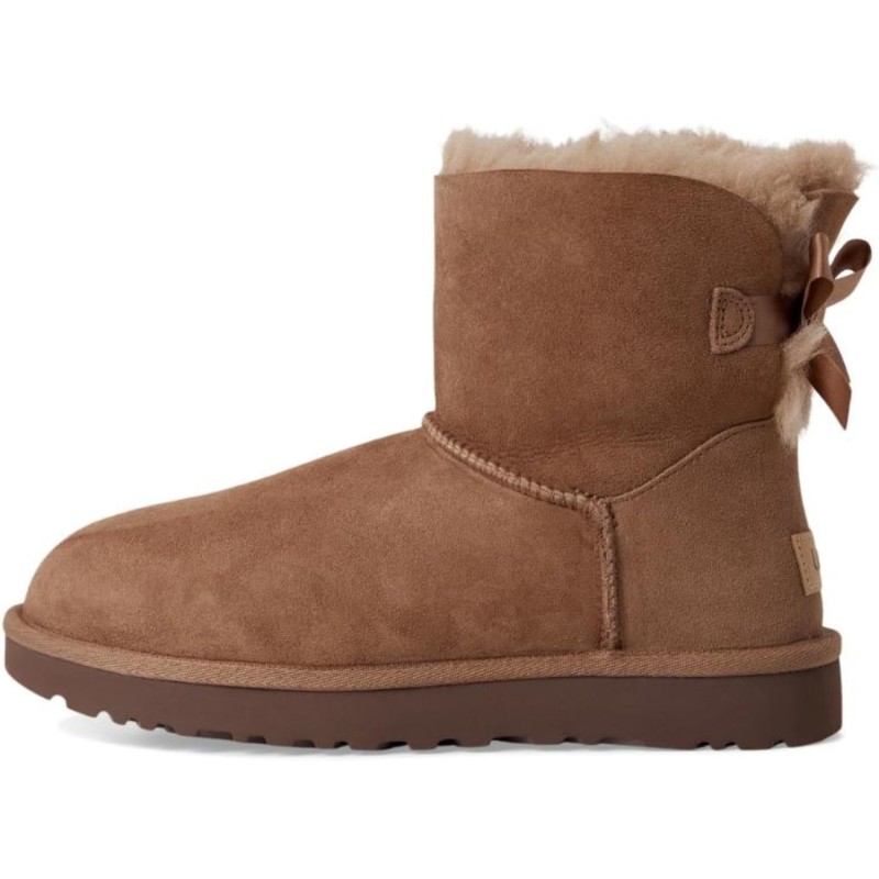 UGG Mini Bailey Bow II Boot B0737NJRD9 Chaleur Naturelle