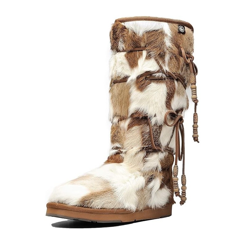 Bottes UGG Fourrure Épaisse pour Froid Intense