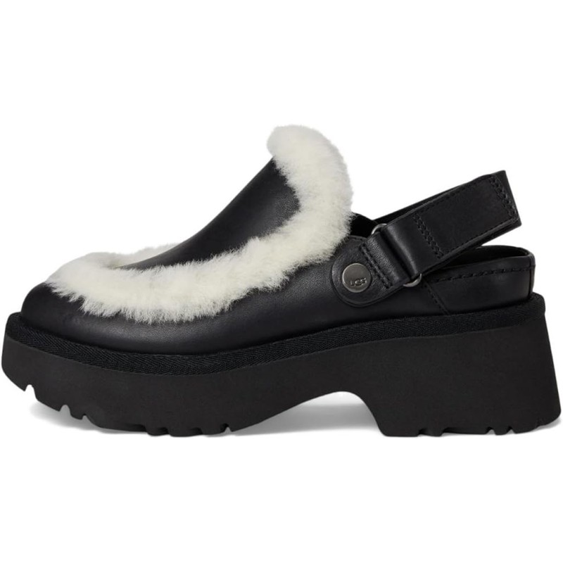 UGG Esmee Leather Clog Design Minimaliste Élégant